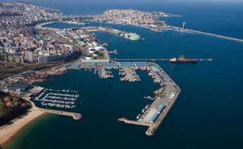 Puerto interior de A Coruña