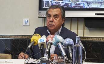 Jose Souto en la inauguración del Hotel Hilton, en septiembre de 2020