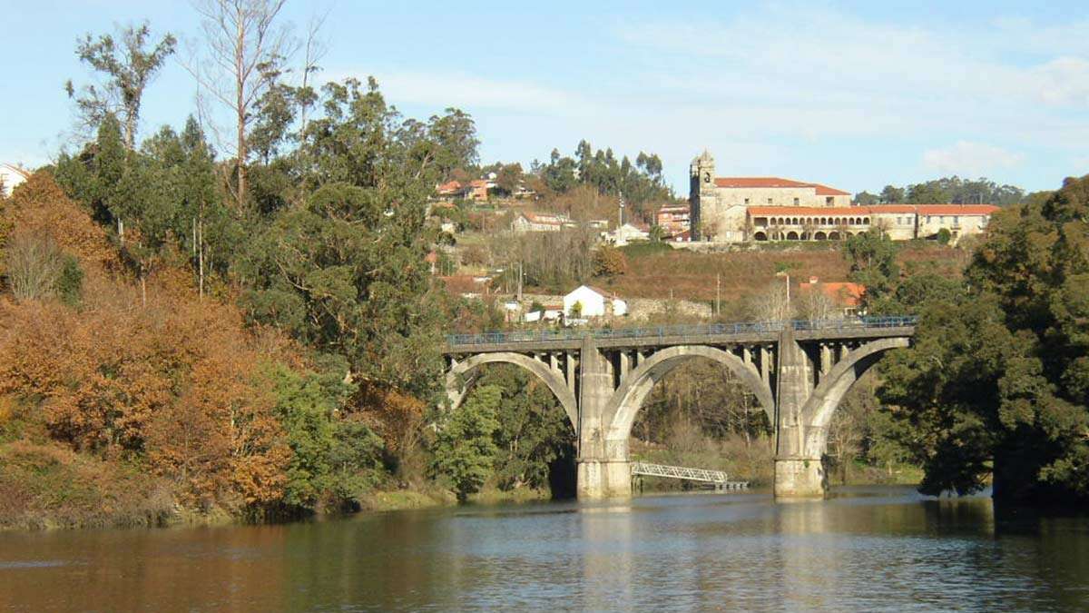 Río Lérez a su paso por Pontevedra