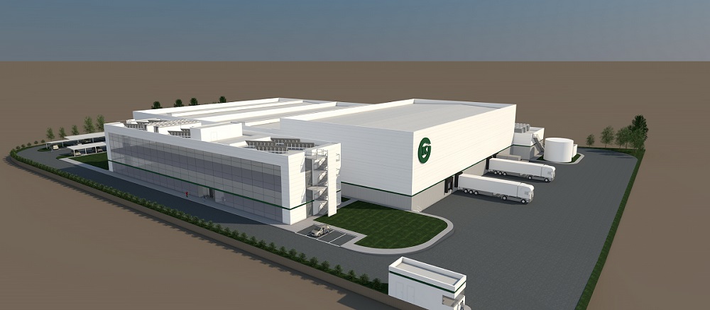 Imagen del proyecto de la planta del grupo Kern Pharma en Monforte de Lemos