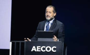 Juan Carlos Escotet, presidente de Abanca, interviene en el congreso de AECOC / AECOC