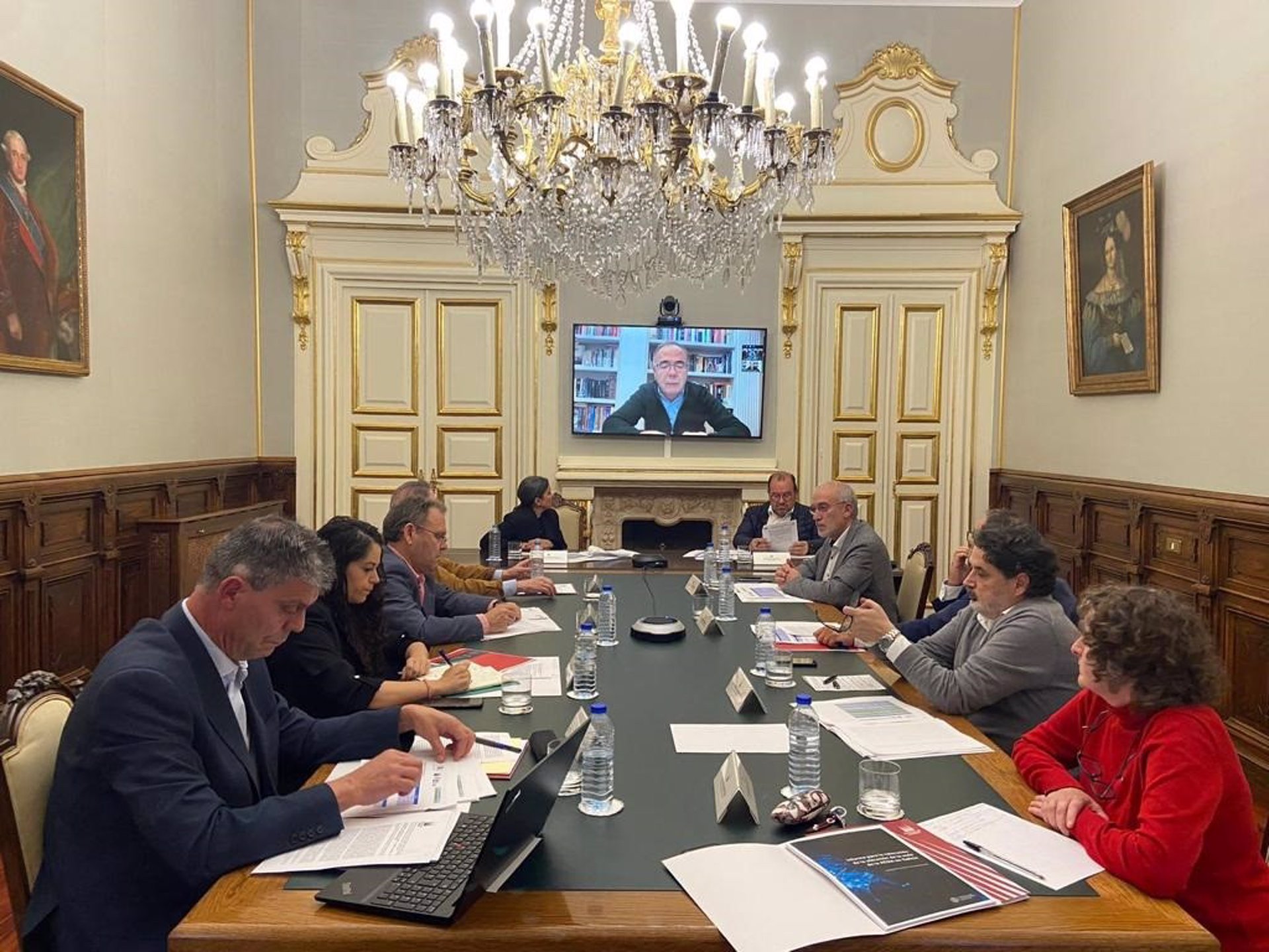 Reunión sobre la candidatura de la Agencia de Inteligencia Artificial. - AYUNTAMIENTO DE SANTIAGO