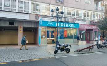 Imagen de archivo de un establecimiento de Hiperxel en Vigo