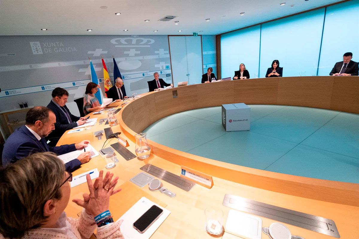 Reunión semanal del Consello de la Xunta.