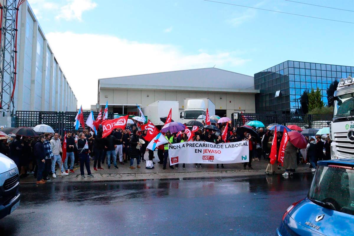 Imagen de archivo de una movilización de personal de Jevaso - CIG