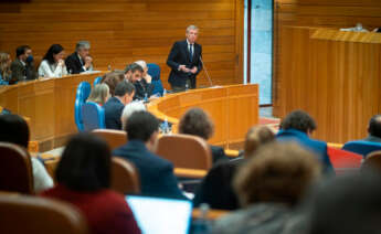 Rueda interviene en el pleno de la Cámara