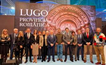 Imagen de la presentación de la Diputación de Lugo en Fitur