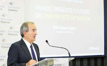 Raúl López, presidente de Monbus / Foro Empresa Pontevedra
