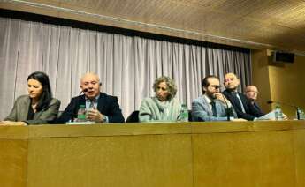 Representantes empresariales y sindicales defienden la continuidad de Ence en Pontevedra / ED Galicia (cedida)