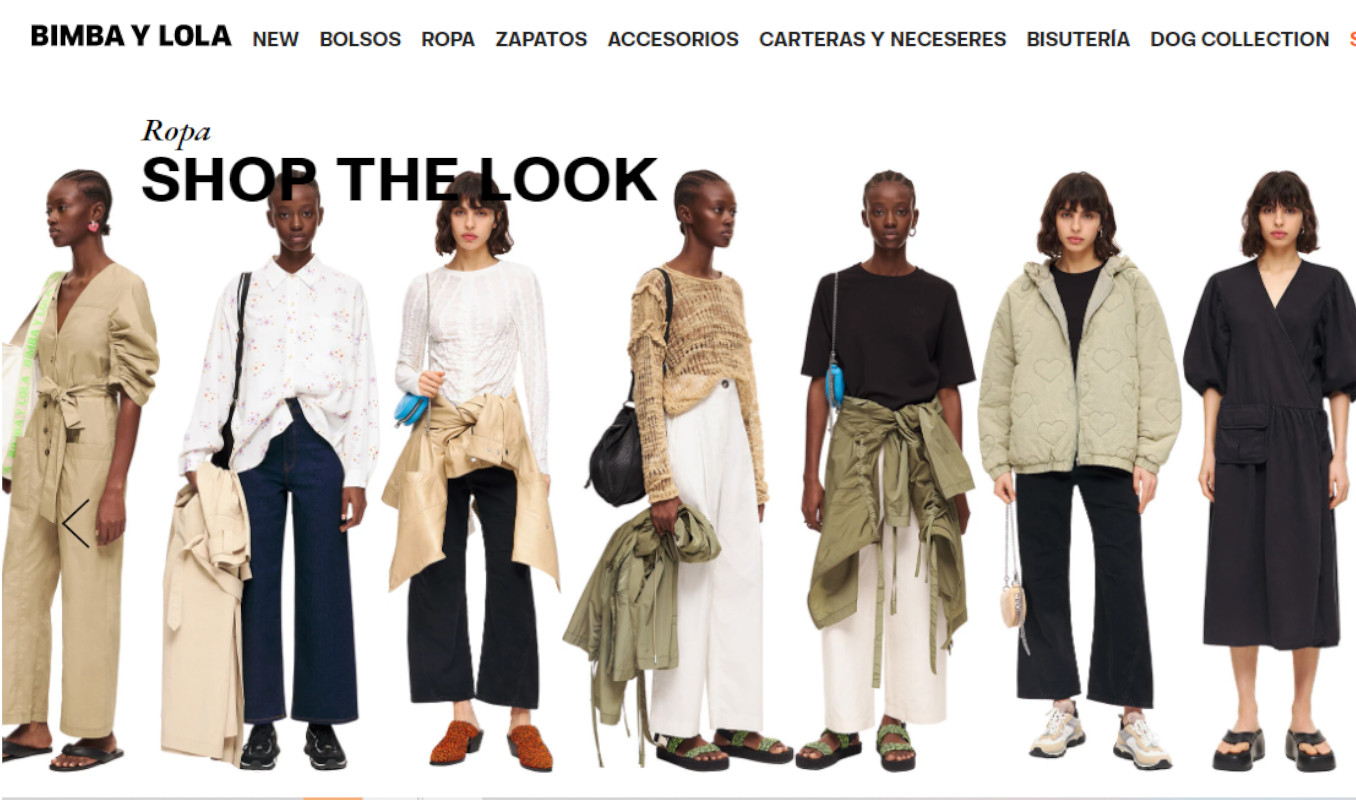 Tienda online de Bimba y Lola