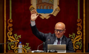 El presidente de la Diputación de Ourense y presidente del PP de Ourense, Manuel Baltar