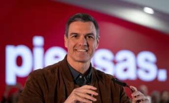 El presidente del Gobierno, Pedro Sánchez, durante la Conferencia Municipal del PSOE en la Ciudad de las Artes y las Ciencias de Valencia / Europa Press