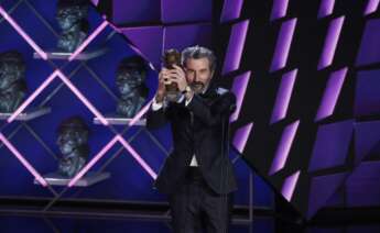 Luis Zahera recibe el premio Goya al mejor actor de reparto