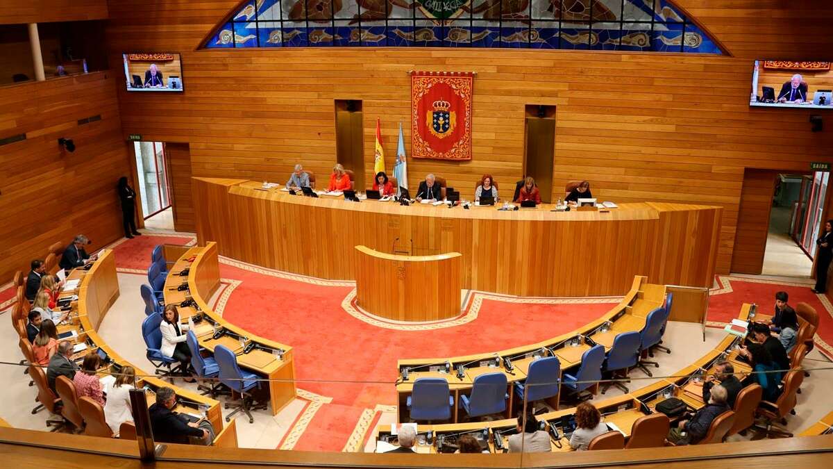 Pleno del Parlamento gallego