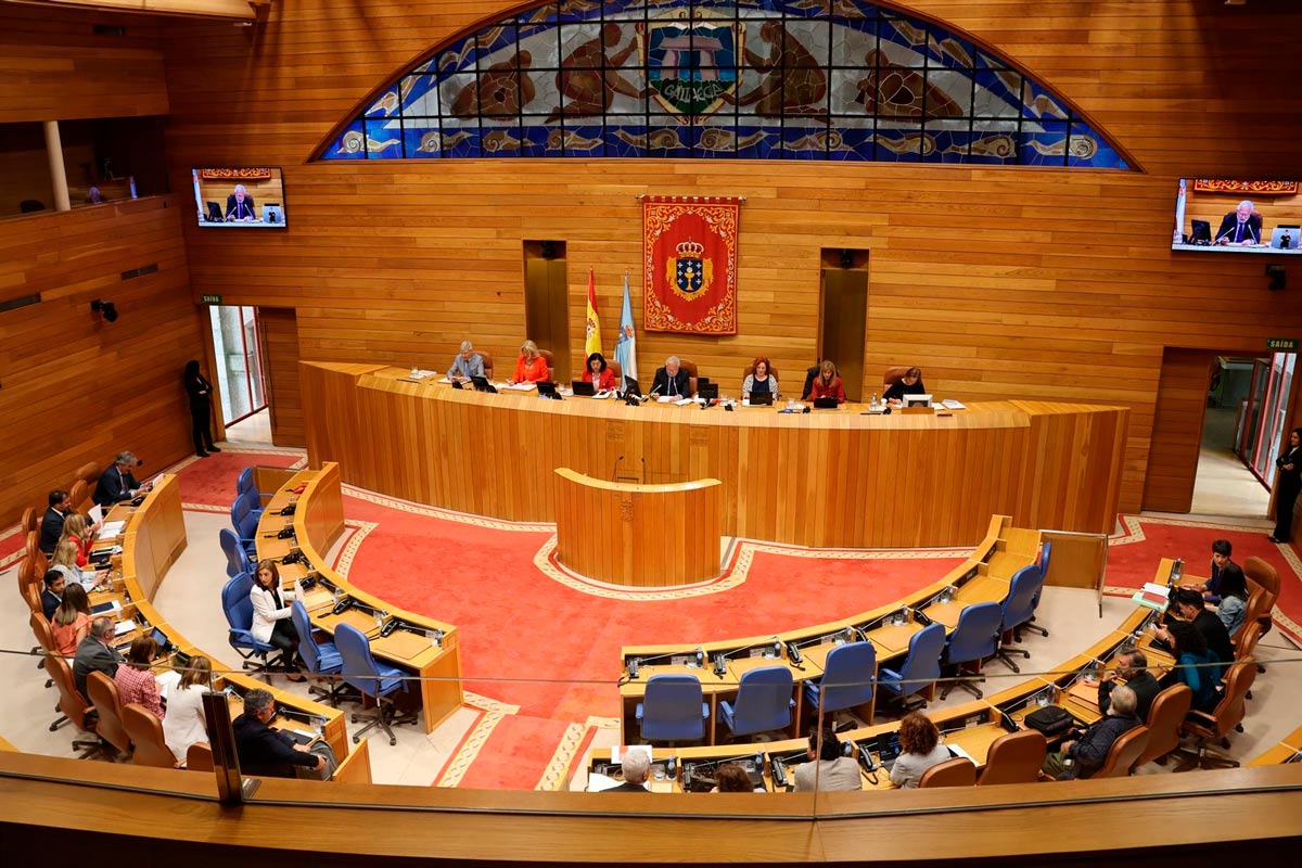 Pleno del Parlamento gallego