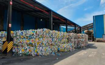 Materiales para reciclado en Sogama
