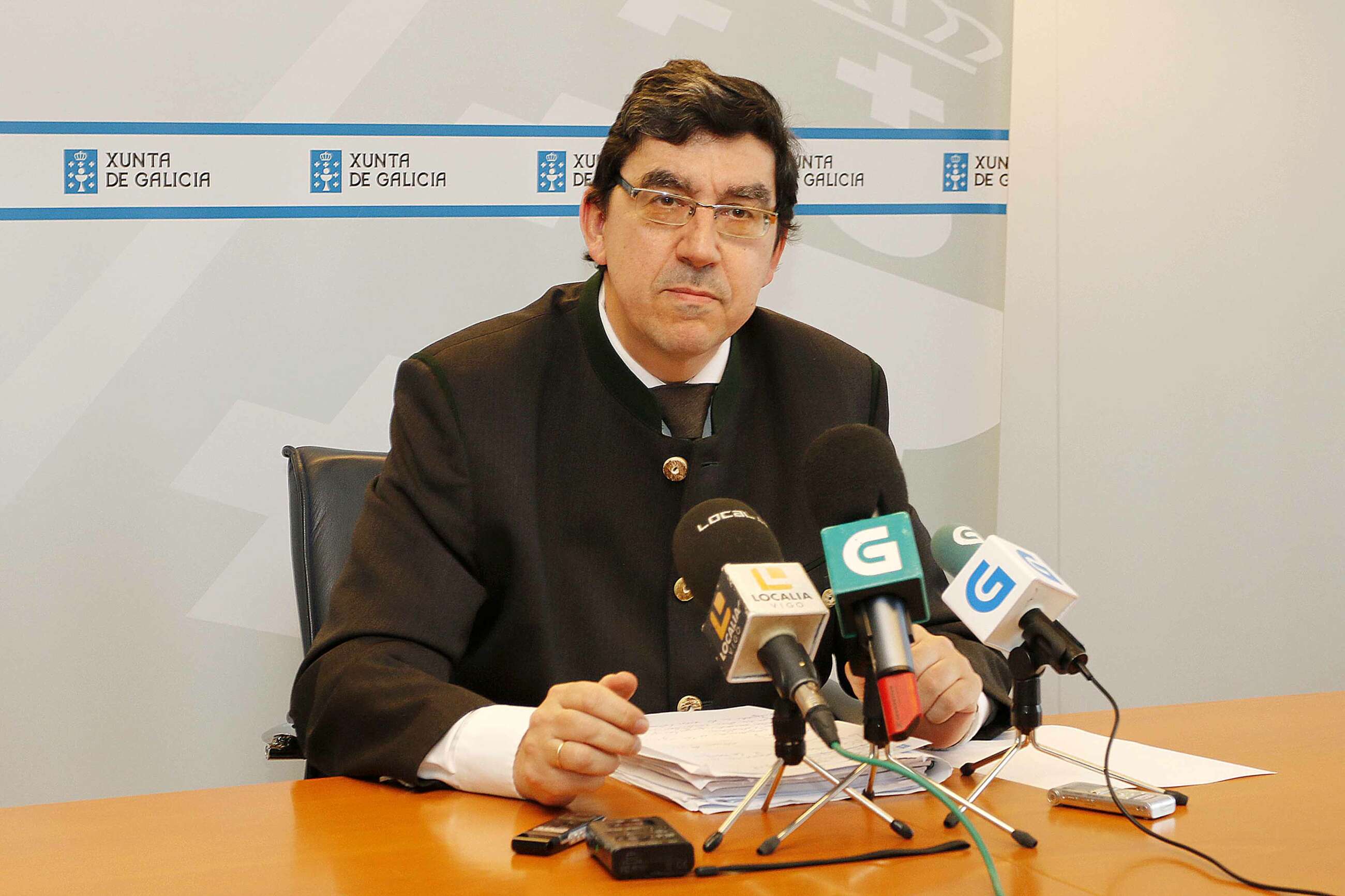 El presidente de la Comisión Galega da Competencia, Ignacio López-Chaves, en comisión parlamentaria