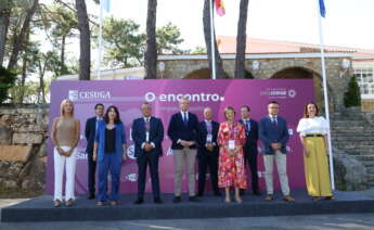 Imagen de la inauguración de la tercera edición de O Encontro en A Toxa