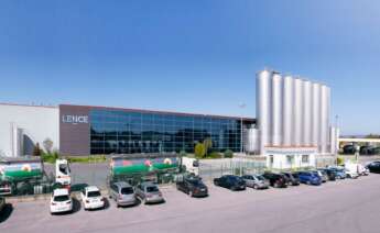 Fábrica de Grupo Lence en Lugo