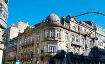 Antigua sede del Banco Popular en Vigo