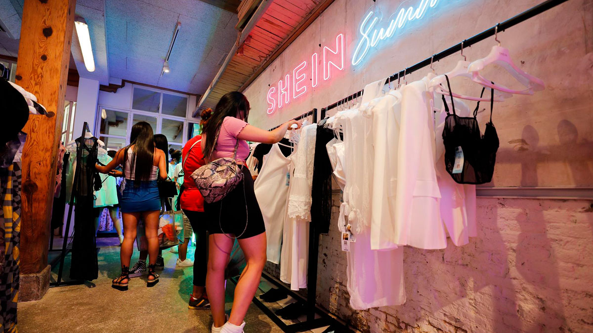 Pop up store de Shein en Madrid