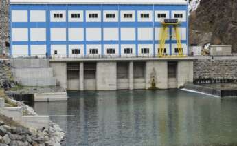 Imagen de la central hidráulica de Energo-pro en Karakurt (Turquía)