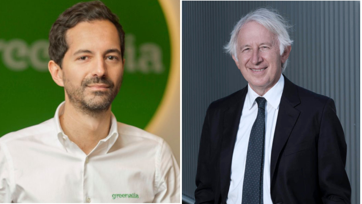Manuel García Pardo, CEO de Greenalia, junto a Pablo Fernández Castro, presidente de Norvento