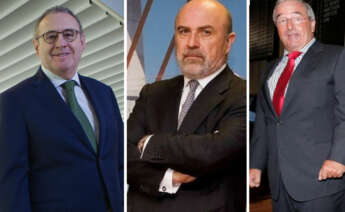 De izquierda a derecha, José Luis Suárez (Copasa), José Manuel Otero (Grupo Puentes) y Jacinto Rey (San José) / EDG