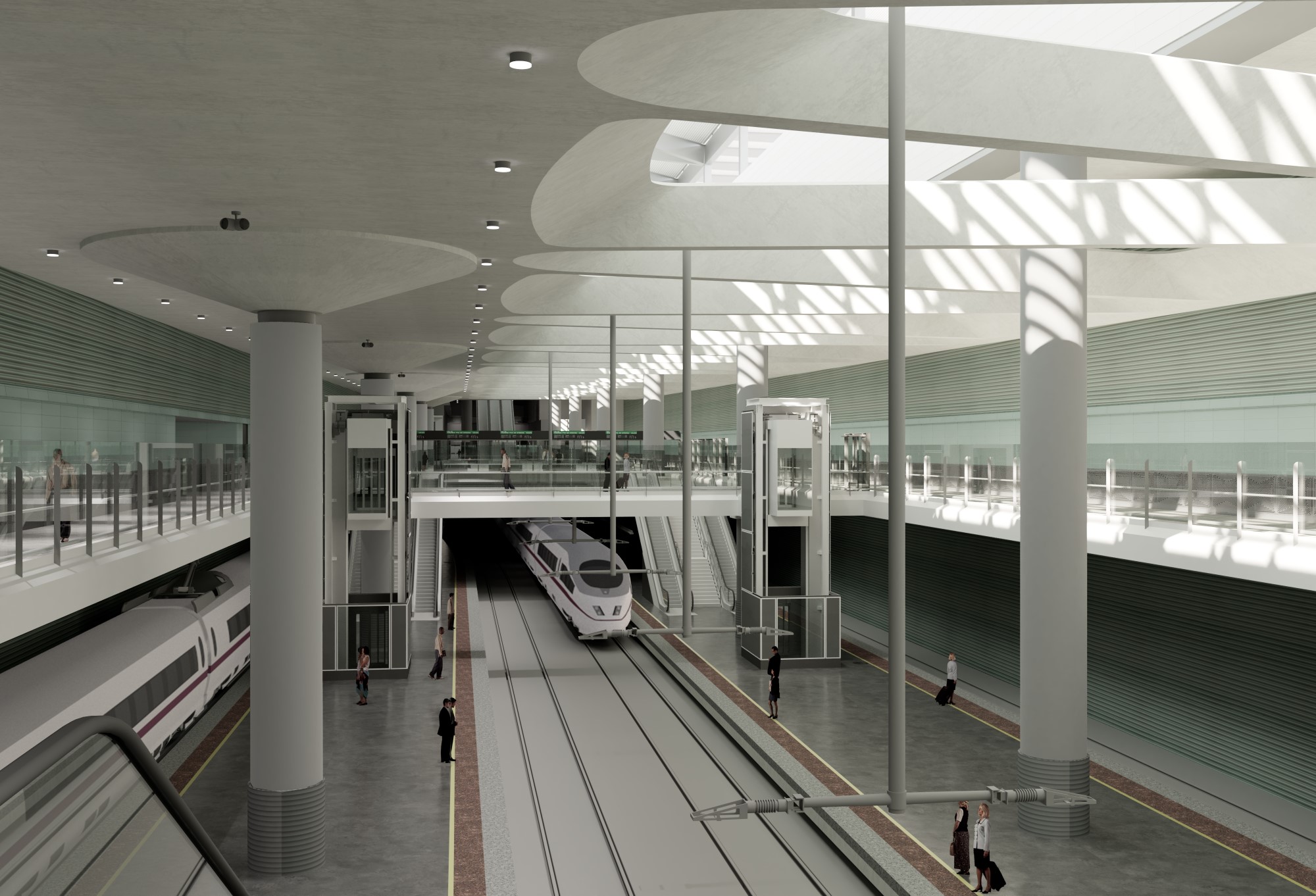 Proyecto para la estación de Atocha-Pasante / Adif