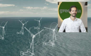 El CEO de Greenalia, Manuel García, sobre el proyecto de eólica marina Gofio, en aguas de Canarias