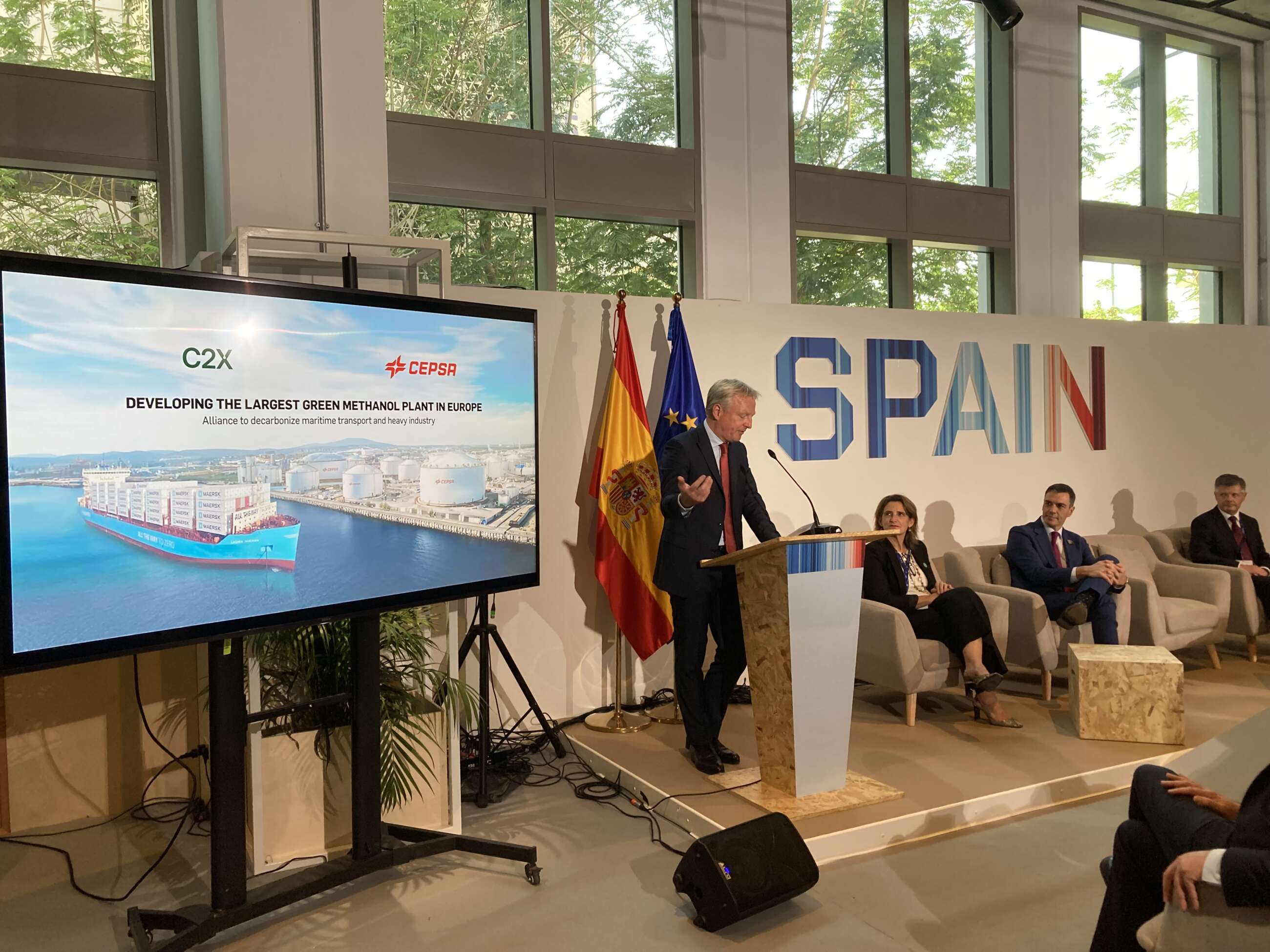 Cepsa y Maersk invertirán 1.000 millones en la mayor planta de metanol de España / Cepsa