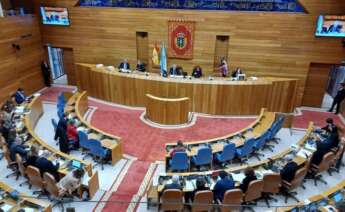 Pleno del Parlamento de Galicia