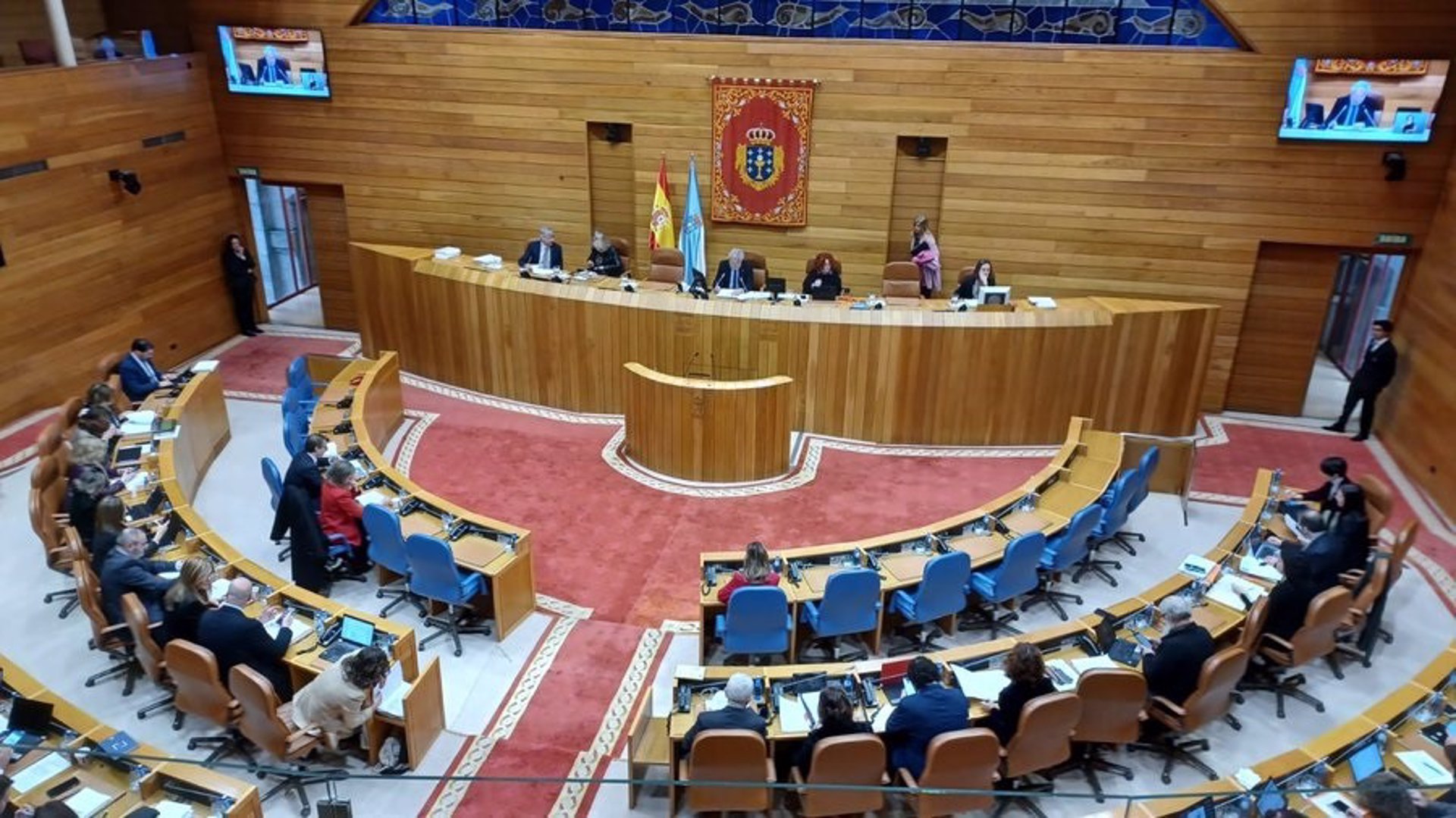 Pleno del Parlamento de Galicia