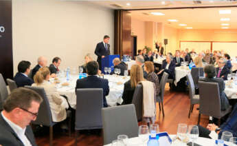 Besteiro presentó la propuesta en el almuerzo-coloquio en el Círculo de Empresarios de Galicia bajo el título "Galicia, Horizonte 2030"