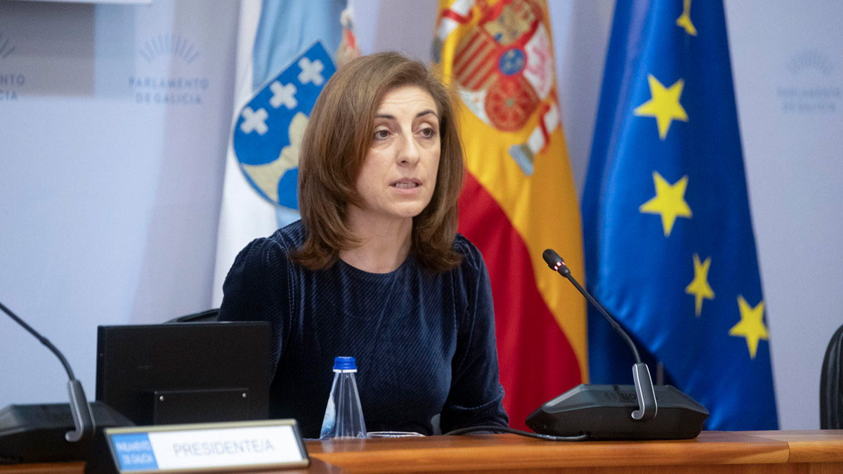 La vicepresidenta segunda y conselleira de Medio Ambiente, Ángeles Vázquez