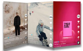 Capturas de publicaciones de Zara en TikTok