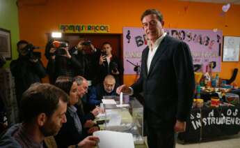 El candidato a la Xunta del PSdeG, José Ramón Gómez Besteiro