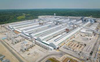 Imagen de archivo de la planta de Century Aluminum en Sebree