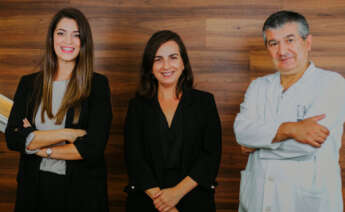 Abi Vázquez, María de la Fuente y Rafael López, cofundadores de Diversa Technologies