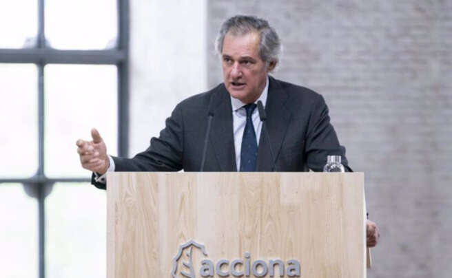 Imagen de archivo de José Manuel Entrecanales, presidente de Acciona / Europa Press