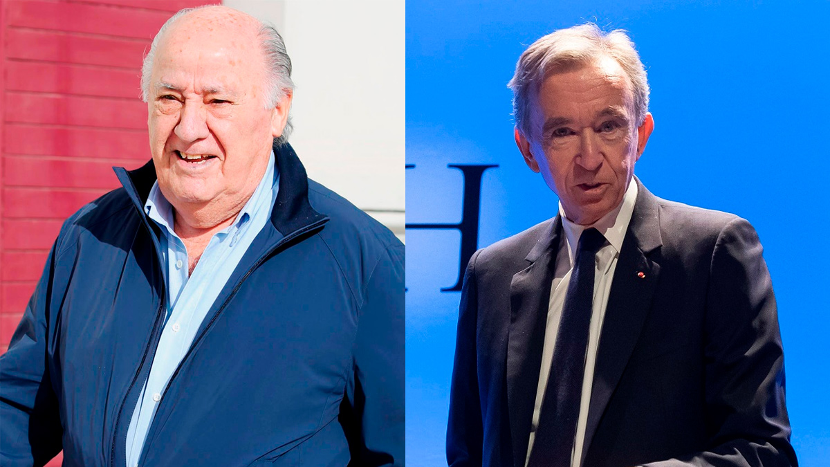 Amancio Ortega y Bernard Arnault