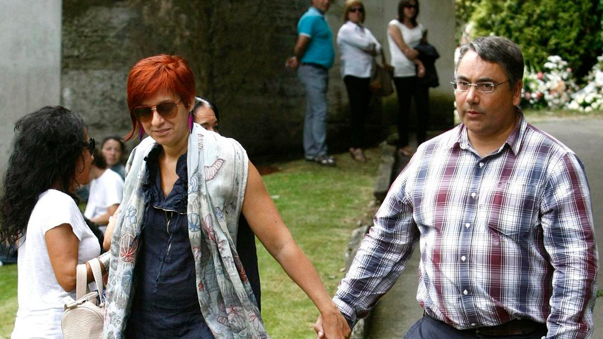 Sandra Ortega junto a su marido en una de las escasas fotografías de la hija de Amancio Ortega y Rosalía Mera