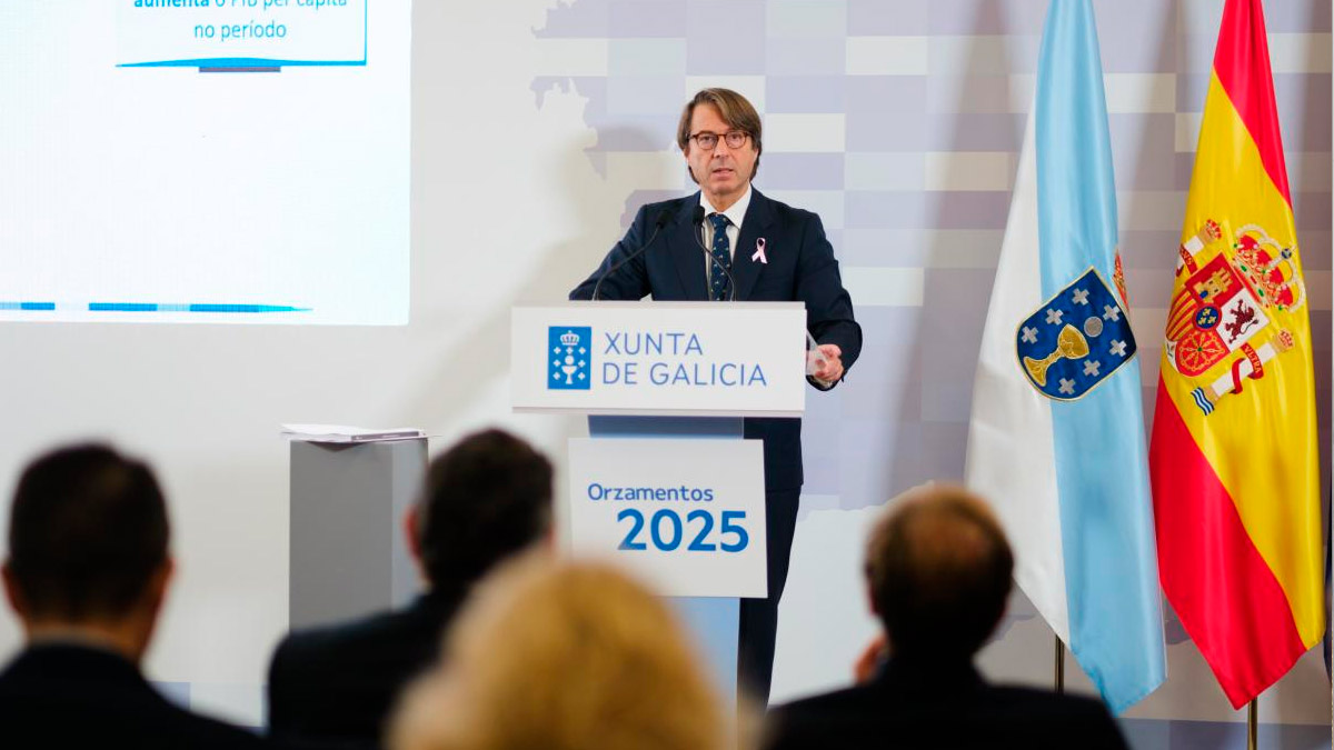 El conselleiro de Facenda, Miguel Corgos