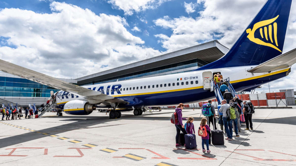 Ryanair transportó el 30% de los pasajeros de los aeropuertos gallegos en 2024