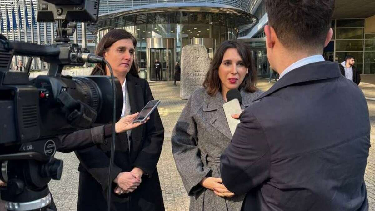 María Jesús Lorenzana durante su visita a Bruselas / Xunta