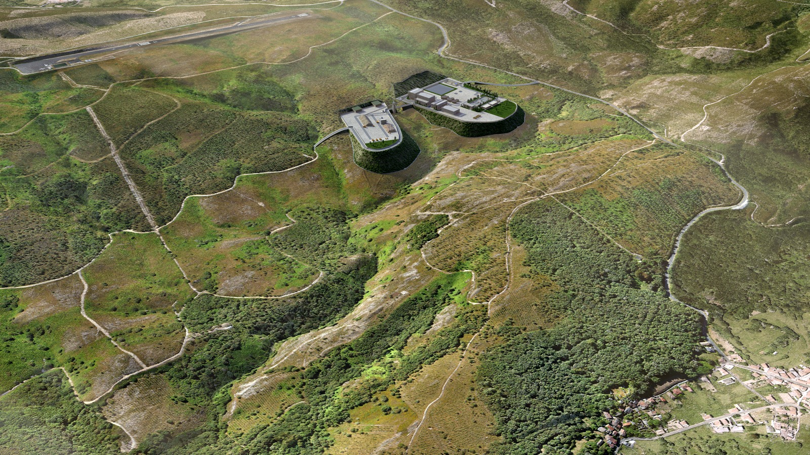 Proyecto para la mina de litio de Doade en Beariz (Ourense) / Samca