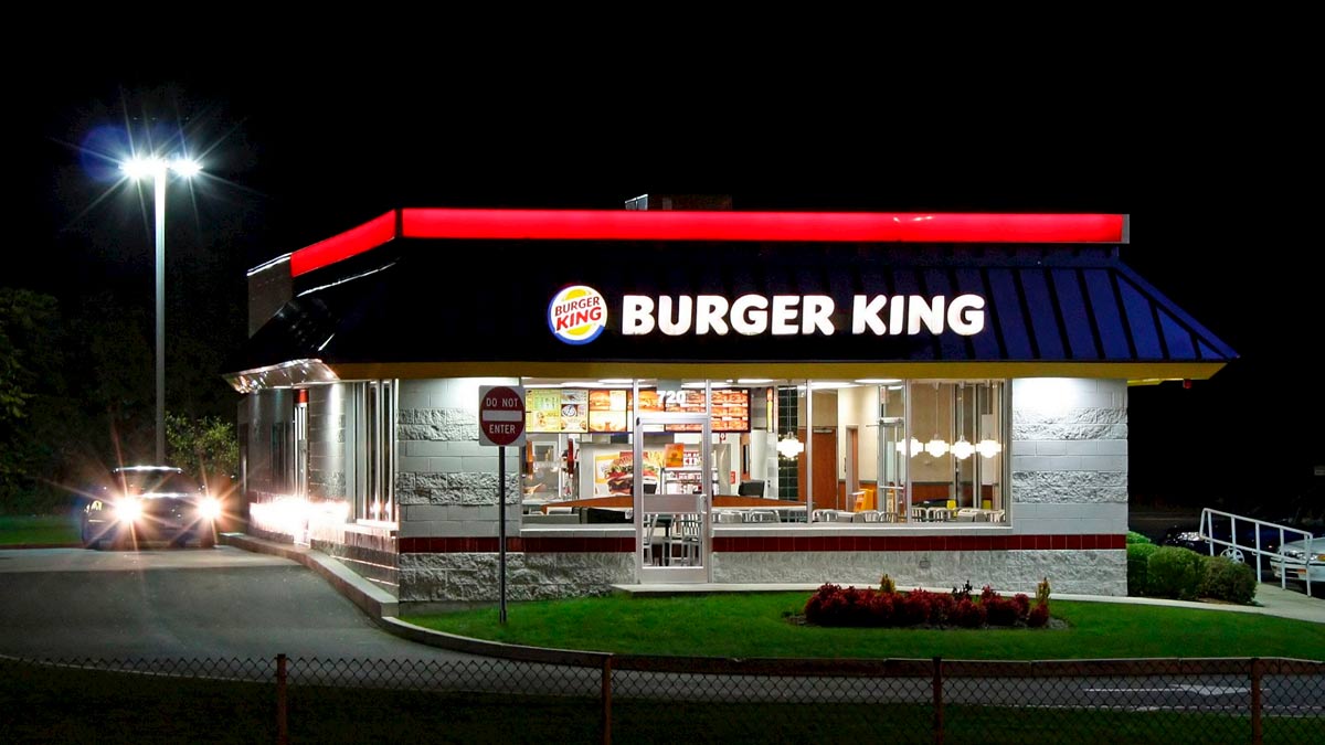 Exterior de un restaurante Burger King