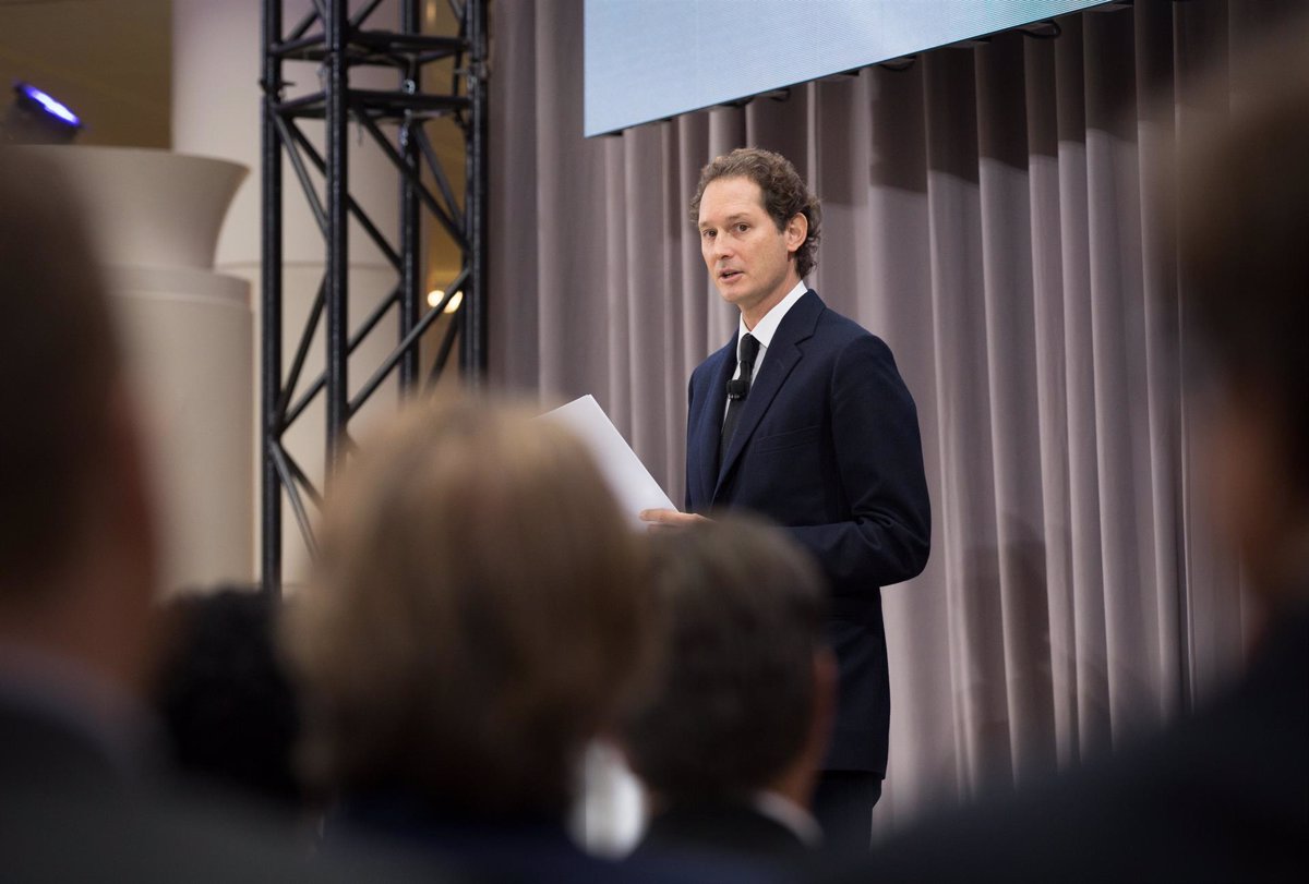 John Elkann, presidente del grupo Stellantis / Europa Press