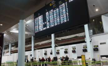 Estación de Vigo Urzáiz durante el apagón / Europa Press