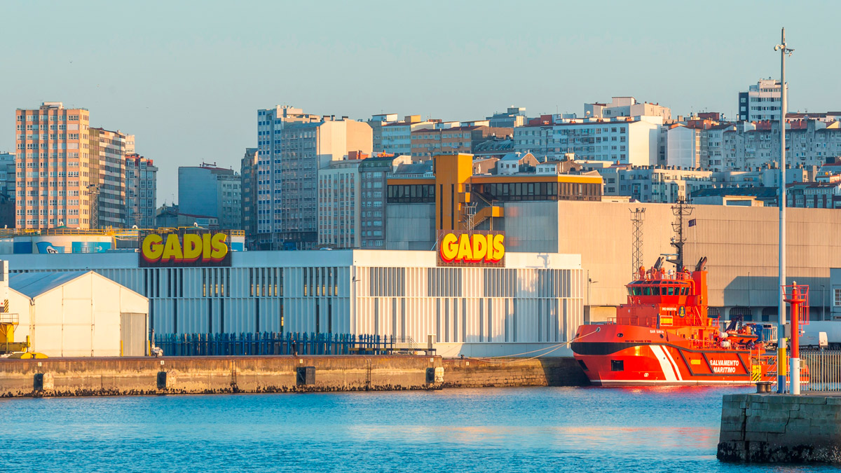 Nueva plataforma de pescado de Gadis en A Coruña